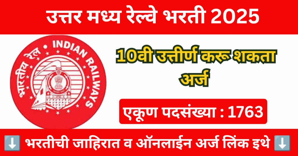 North Central Railway Bharti 2025