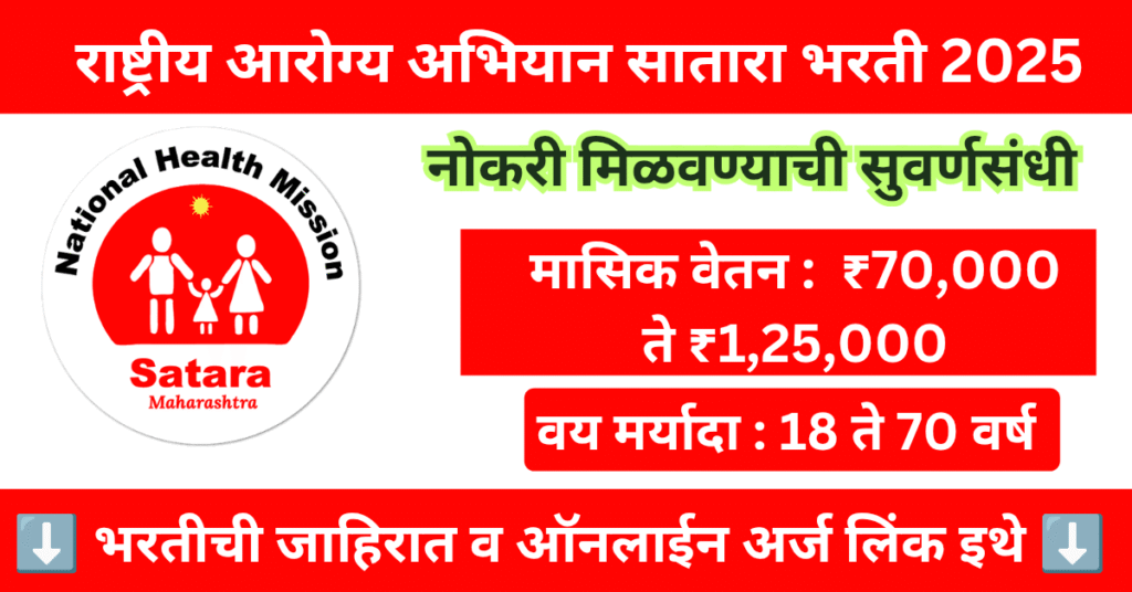 NHM Satara Bharti 2025