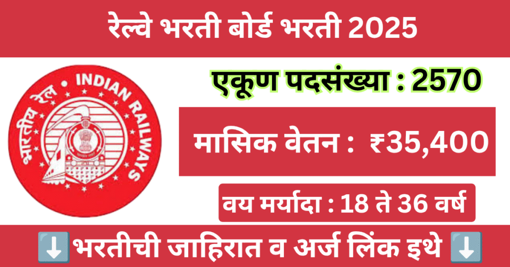 RRB JE Bharti 2025