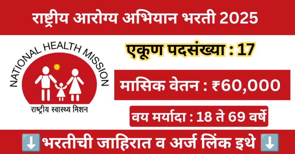 NHM Thane Bharti 2025 