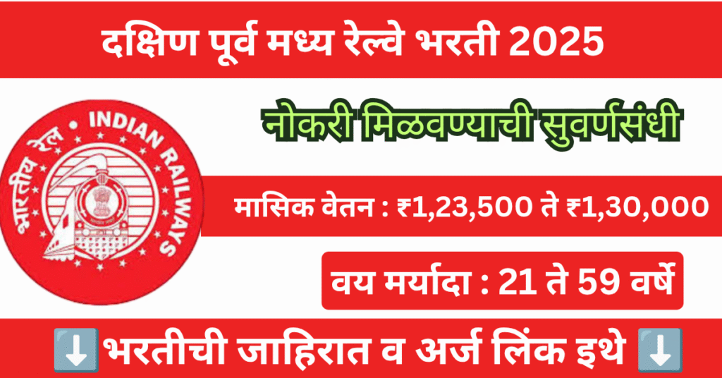 South East Central Railway Bharti 2025