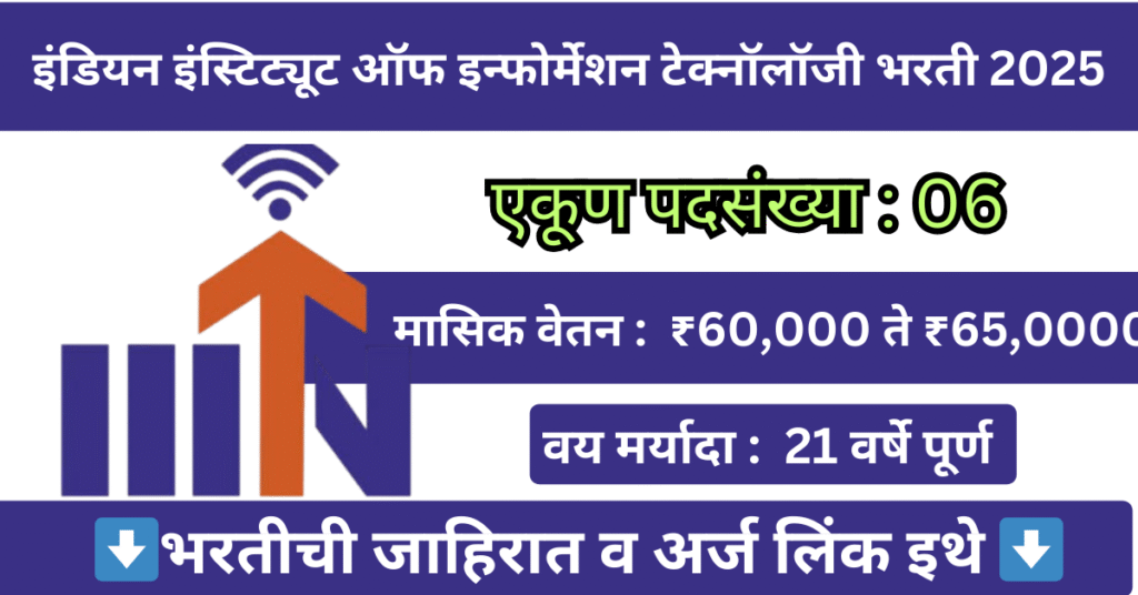 IIIT Nagpur Bharti 2025