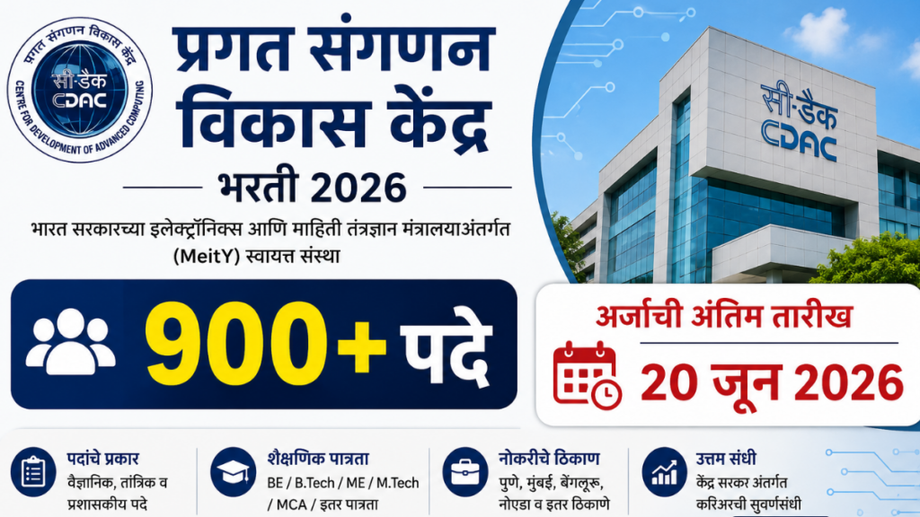 CDAC Bharti 2026