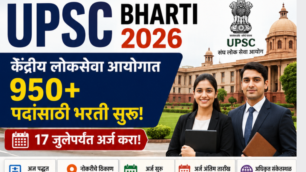 UPSC Bharti 2026