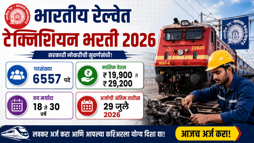 RRB Technician Bharti 2026