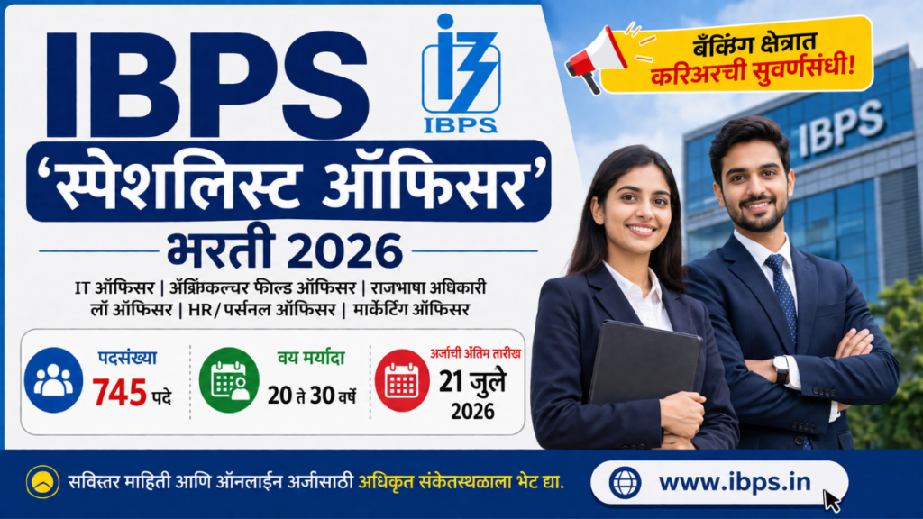 IBPS SO Bharti 2026