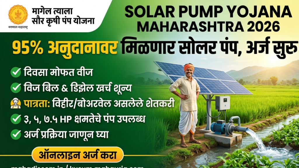 Solar Pump Yojana Maharashtra