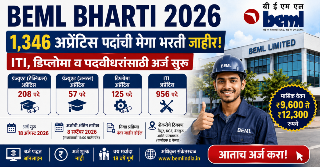 BEML Bharti 2026