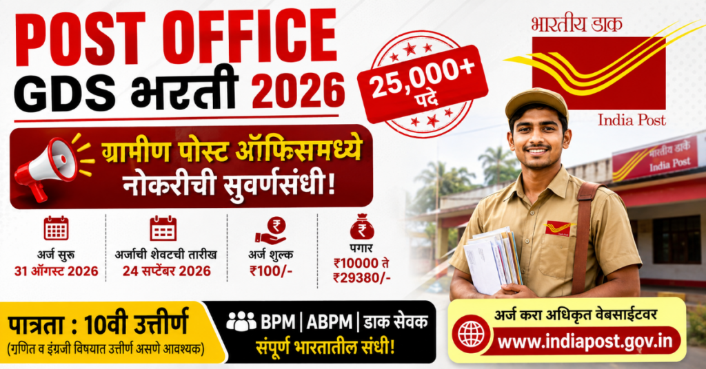 Post Office GDS Bharti 2026